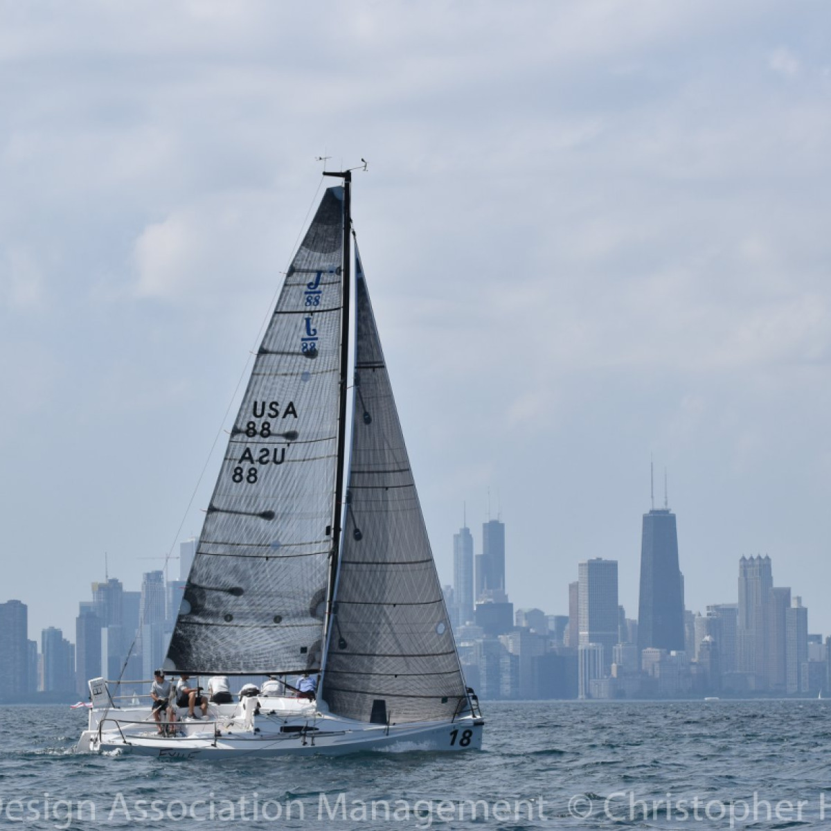 J/88 Chicago Sheldon Clark Regatta 