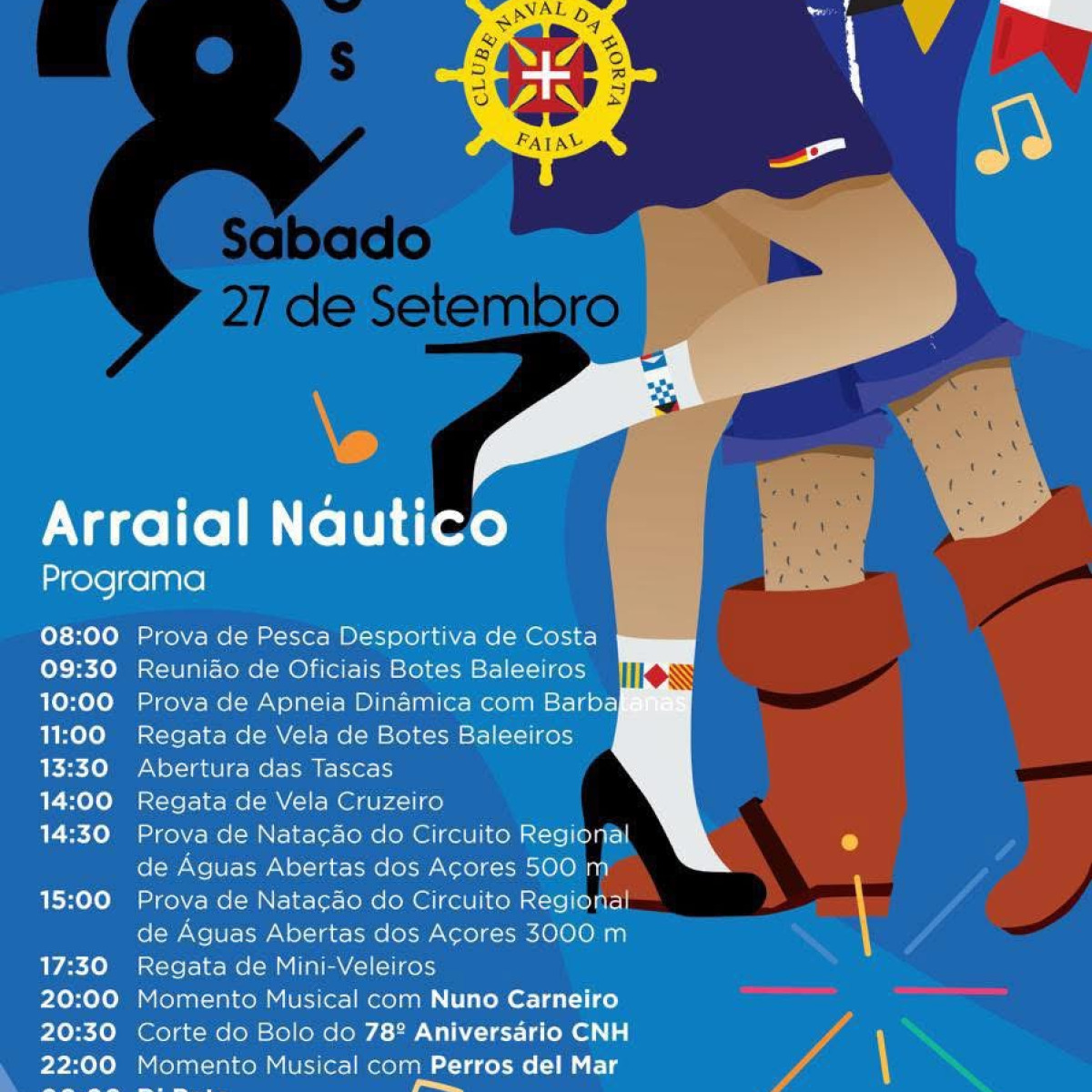 Regata 78° Aniversário do CNH